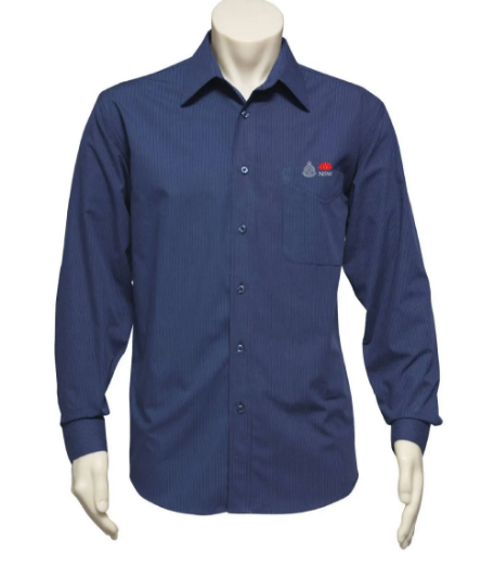 Picture of Biz Collection, Micro Check Mens L/S Shirt